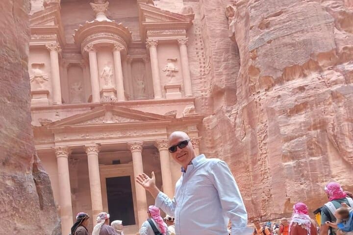 Full-Day Petra Tour from Amman — Private Drive to the Treasury