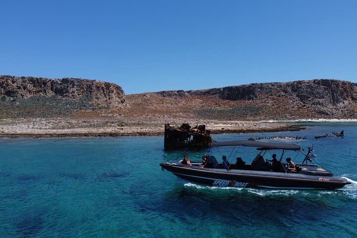 Falassarna to Balos Lagoon & Gramvousa Speedboat Cruise photo 5