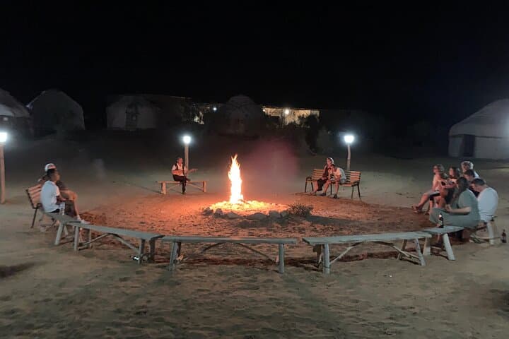 Yurt Camp Between Samarkand and Bukhara — Overnight Nomad Experience at Aydarkul
