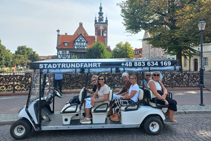 Gdańsk Electric Cart Private Tour — Live-Guided 90-Minute City Highlights photo 2