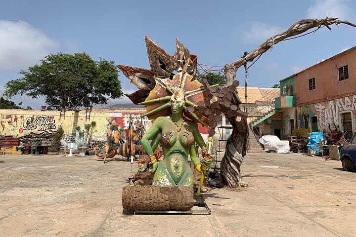 Mindelo music walking tour: traditional rhythms, dance & culinary tastings