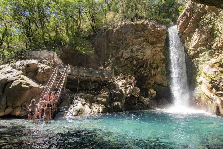 Mega Combo at Hacienda Guachipelin: Zipline, Rappel, Tubing & Hot Springs near Rincón de la Vieja