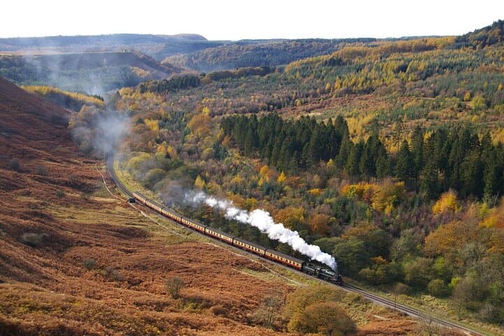 North York Moors Steam Train Day Trip to Whitby from London