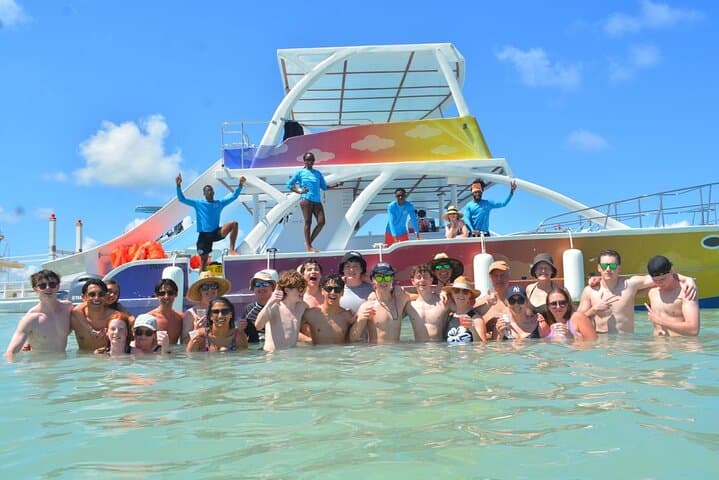 Sunset Boat Party in Punta Cana: Drinks, Dolphins & Beach Beats