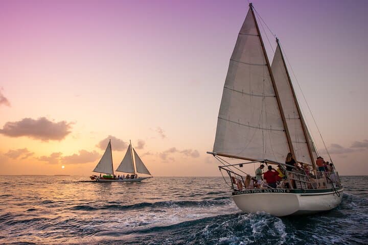 Sunset Sailing & Wine Cruise in Stock Island — Key West 2-Hour Experience photo 2