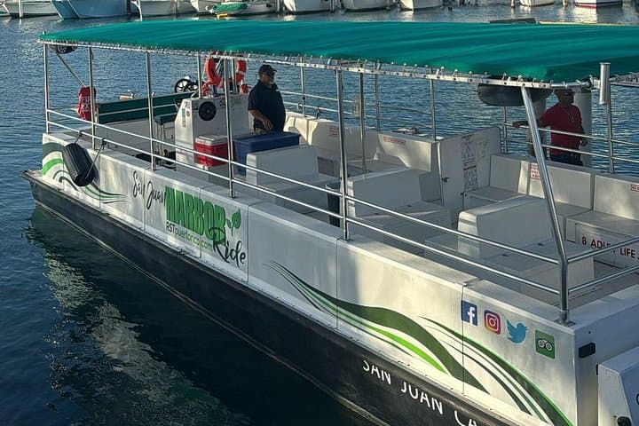 San Juan Sunset Harbor Ride: Pontoon Cruise Past El Morro & Old San Juan photo 2