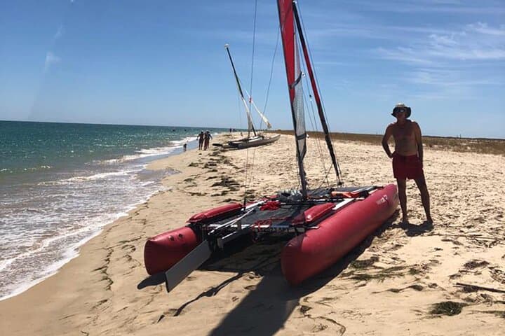 Sail the Ria Formosa: Private Sports Catamaran from Olhão photo 2