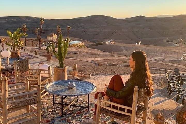 Sunset Dinner in Agafay Desert: Stargazing, Berber Show & Transfers from Marrakech photo 4