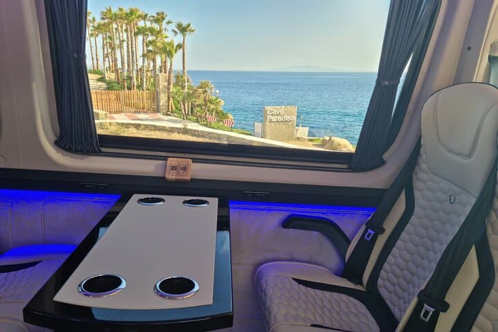Private Mykonos Minibus Tour: Ano Mera, Armenistis Lighthouse & Hidden Beaches photo 3
