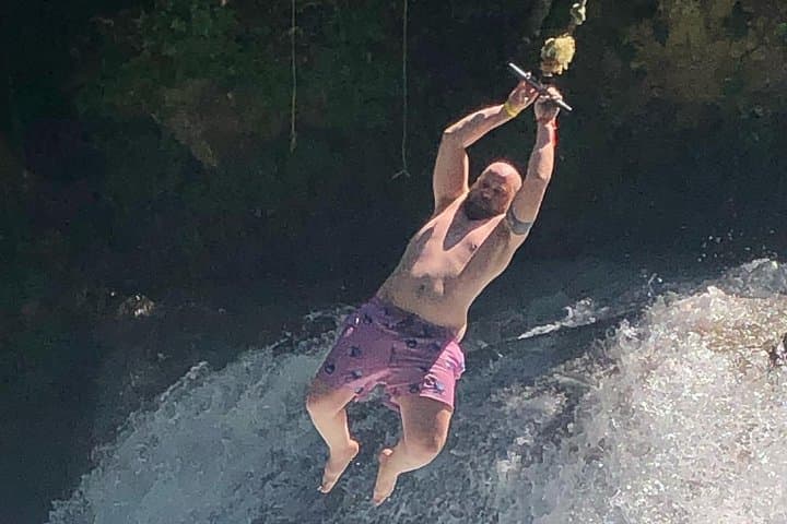 Ocho Rios Blue Hole & Shopping Excursion — Swim, Climb and Local Markets