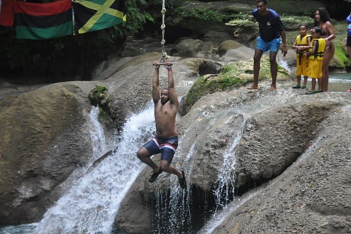 Ocho Rios Blue Hole & Shopping Excursion — Swim, Climb and Local Markets photo 3