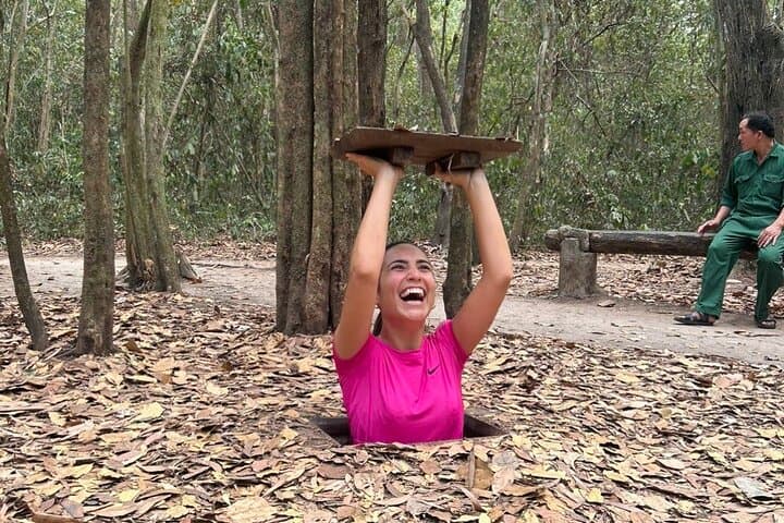 Cu Chi Tunnels Half-Day Adventure: Underground Guerrilla Base & Shooting Range from Ho Chi Minh City