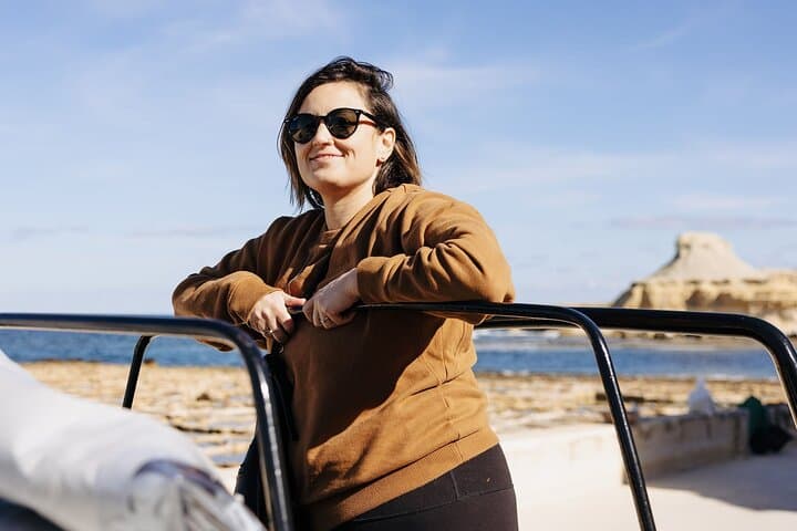Gozo Full-Day Jeep Tour with Private Boat — Citadel, Dwejra & Ramla Bay photo 4