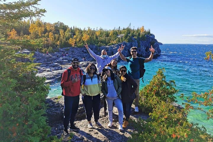 Bruce Peninsula Day Trip from Toronto — Hike the Grotto, Indian Head Cove & Inglis Falls