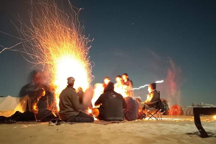 Bahariya Oasis Overnight: Black and White Desert 4x4 Camping Adventure photo 5