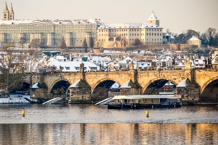Evening Eco Cruise in Prague: Prosecco & Sunset Views of Charles Bridge photo 1