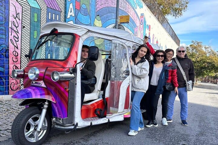Explore Lisbon's Heart: 100-Minute Private Tuk-Tuk Tour of Alfama, Chiado & Miradouros photo 2