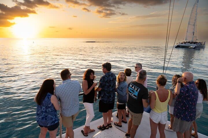 Key West Champagne Sunset Catamaran Cruise — 90-Minute Sunset Sail with Drinks photo 6