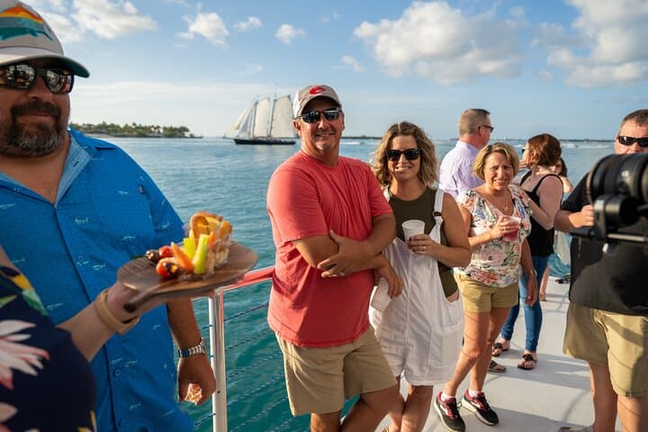 Key West Champagne Sunset Catamaran Cruise — 90-Minute Sunset Sail with Drinks photo 4