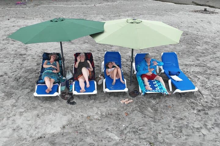 Secluded Beach Day in Manuel Antonio — Chairs, Wildlife & Water Activities photo 2