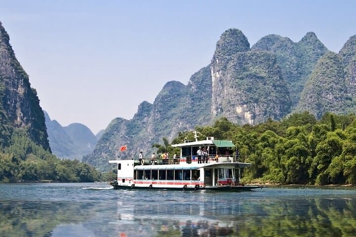 Li River Cruise & Yangshuo Bike Day Trip from Guilin — Scenic Karst Cruise and Countryside Cycling photo 4