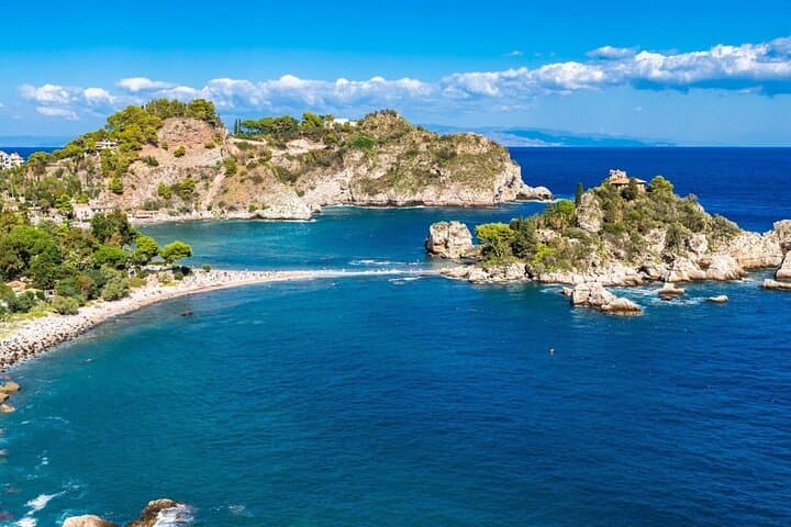 Etna to Taormina: Full-Day Volcano Trek, Lava Cave & Isola Bella photo 1