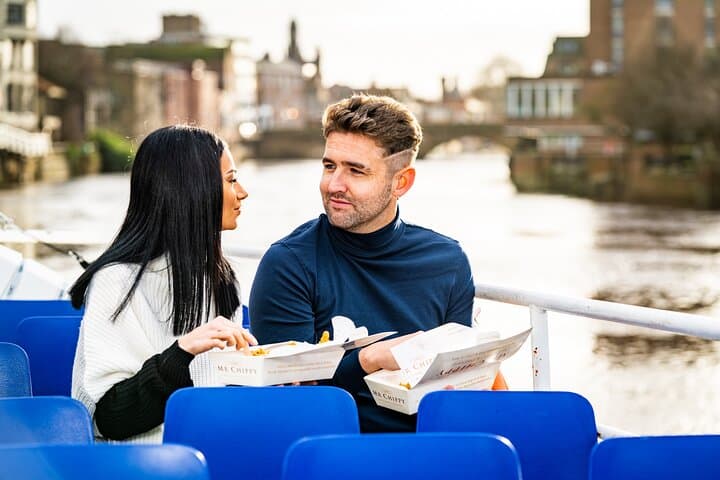 York River Fish & Chips Cruise: Scenic Ouse Ride with Mr Chippy