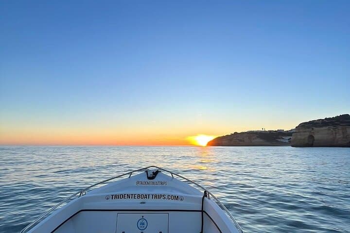Sunset Benagil Caves Private Boat Tour from Armação de Pêra