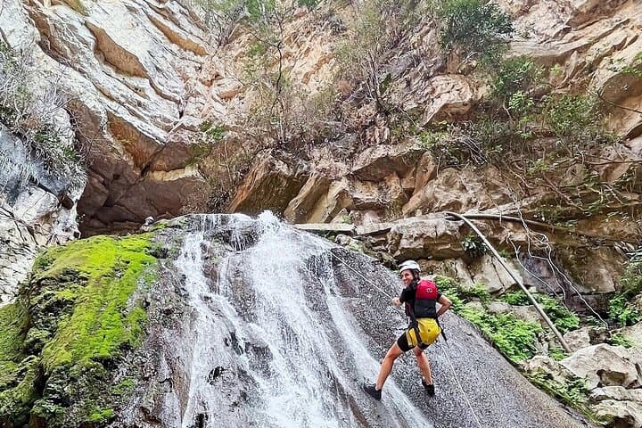 Canyoning El Chorreadero Cave: Rappels, Jumps and Underground Waterfalls from San Cristóbal photo 2