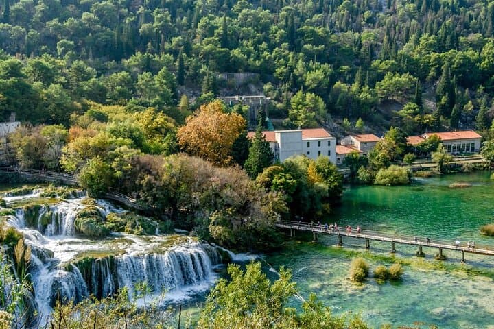 Private Krka Waterfalls Tour with Boat Ride and Family Wine Tasting from Split photo 2