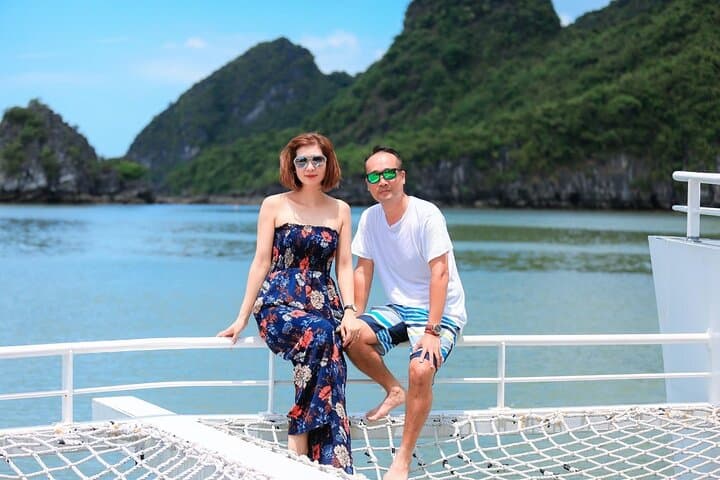 Lan Ha Bay Luxury Catamaran Kayaking Day Cruise from Tuan Chau photo 6