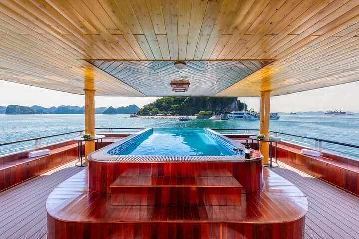 Ha Long Heritage Luxury Day Cruise — Jacuzzi, Kayak & Sunset on Ha Long Bay photo 2