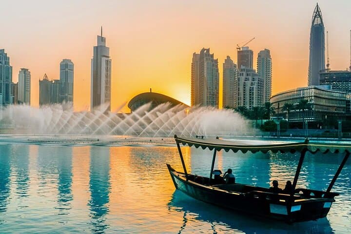 Front-Row at Dubai Fountain: 30-Minute Abra Lake Ride Under Burj Khalifa photo 2
