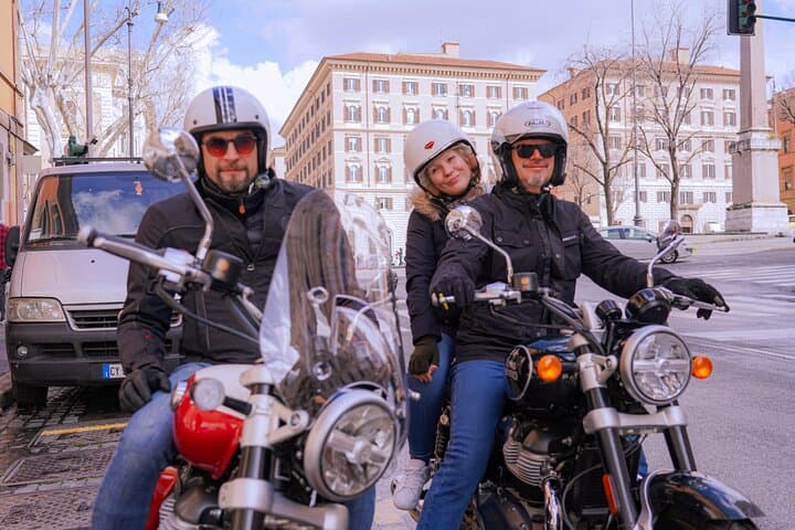 Rome Motorcycle Tour: 3-Hour Private Ride Through Historic Sights photo 2