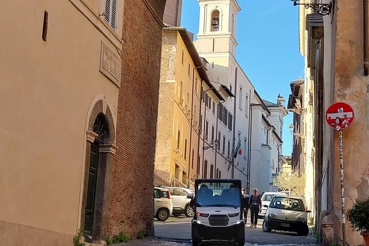 Private 3-Hour Rome Golf Car Tour: Colosseum, Appian Way & Local Tastes photo 3