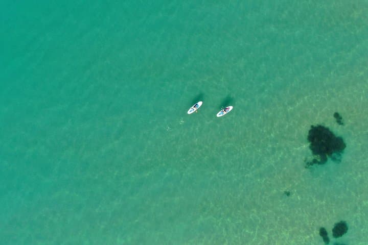SUP Paddleboard Tour from Cala Manbrù to Torre Salsa Nature Reserve — 4 km Guided SUP in Western Sicily photo 3