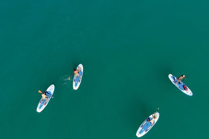 SUP Paddleboard Tour from Cala Manbrù to Torre Salsa Nature Reserve — 4 km Guided SUP in Western Sicily photo 4