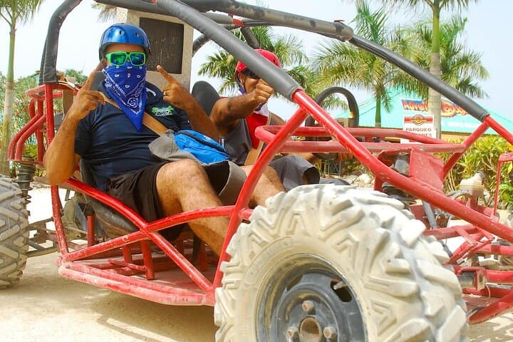 Punta Cana Extreme Buggy Adventure: Macau Beach, Taino Cave & Cenote (Transportation Included)