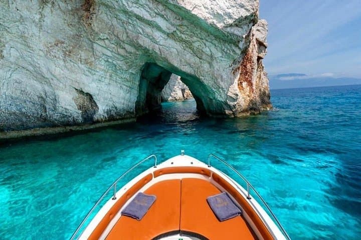 Zakynthos Private Boat Tour: Shipwreck Beach & Blue Caves Day Cruise photo 1