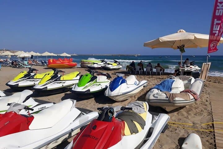 Private Jet Ski Experience on Rethymno Beach — 15-Minute Ride photo 2
