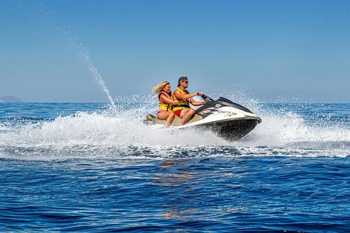 Private Jet Ski Experience on Rethymno Beach — 15-Minute Ride