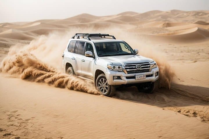 Dubai Desert Safari: ATV Quad Biking, Sandboarding & Bedouin BBQ Evening