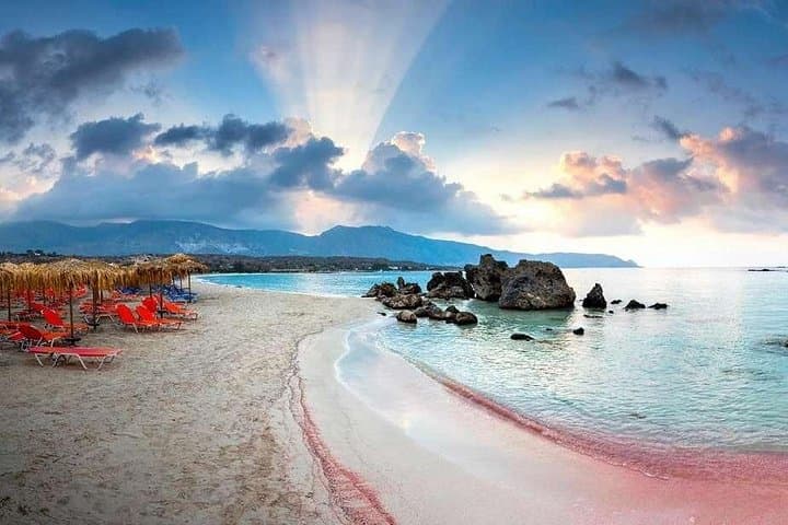 Private Day Trip to Elafonissi Beach from Heraklion — Pink Sand Lagoon & Swimming photo 1