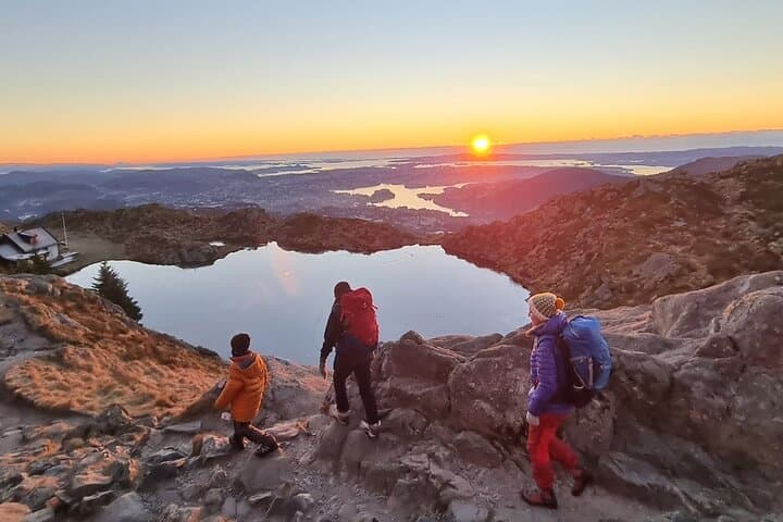 Bergen Classic Hiking: From Mt Ulriken to Mt Fløyen