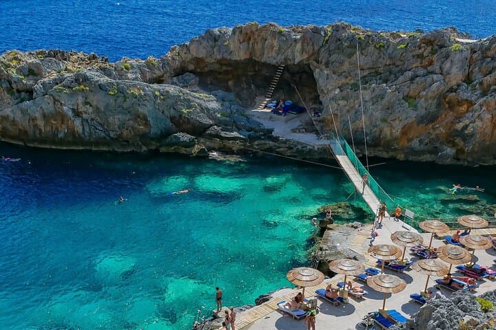 Private Day Trip from Rethymno to Spili, Kourtaliotiko Gorge & Kalypso Beach