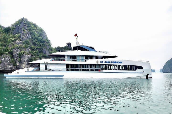 Symphony 5-Star Day Cruise from Hanoi to Ha Long Bay: A Luxurious One-Day Exploration
