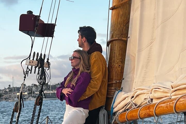 Sunset Sail on a Classic 1904-Style Yacht in San Diego Bay photo 3