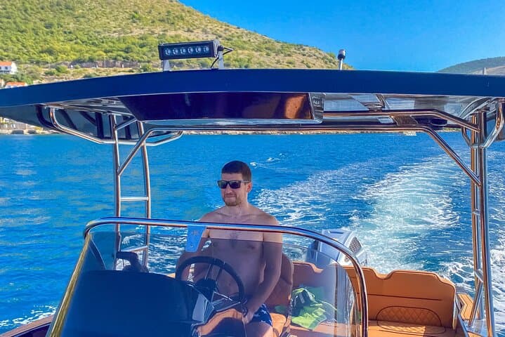 Private Elaphiti Islands Speedboat Cruise from Dubrovnik — Blue Caves & Šunj Beach photo 3