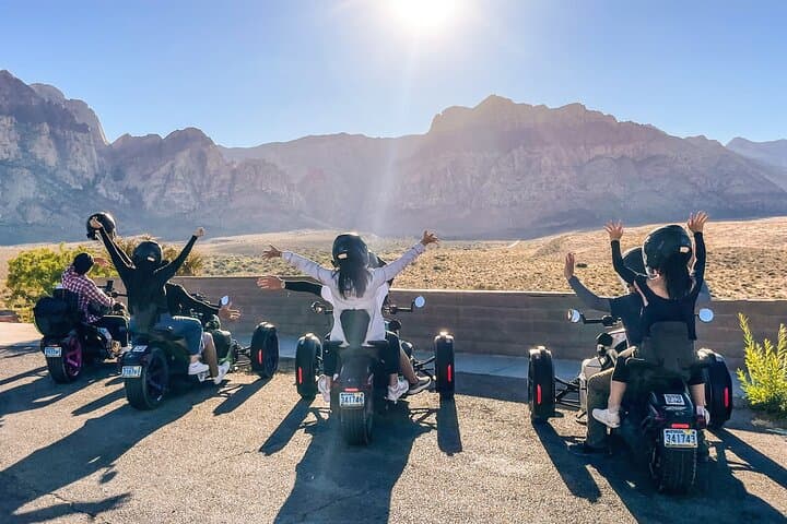 Self-Guided CanAm Trike Tour Through Red Rock Canyon from Las Vegas