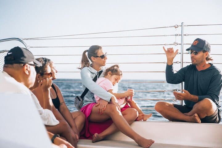 Lanai Coast Snorkel and Sail: Maui Catamaran Adventure to Hulopoe and West Maui Reefs photo 4